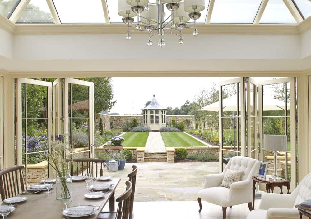 bespoke orangery interior for listed building