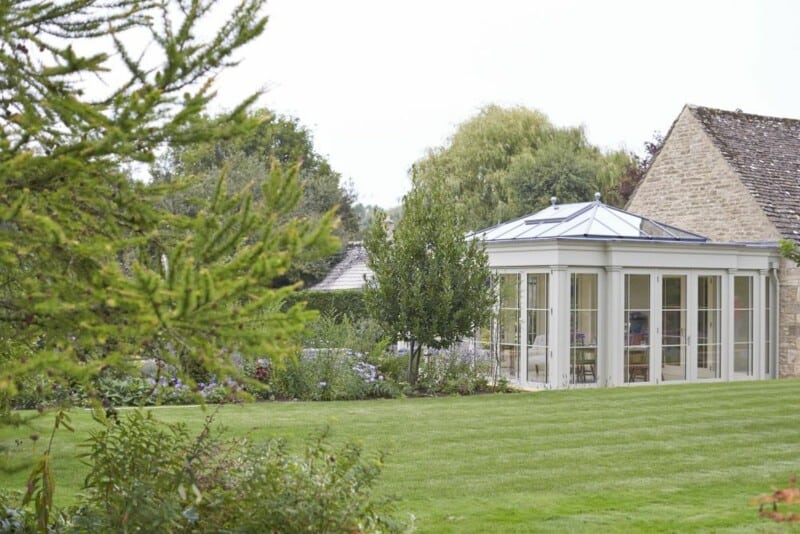 listed building orangery extension