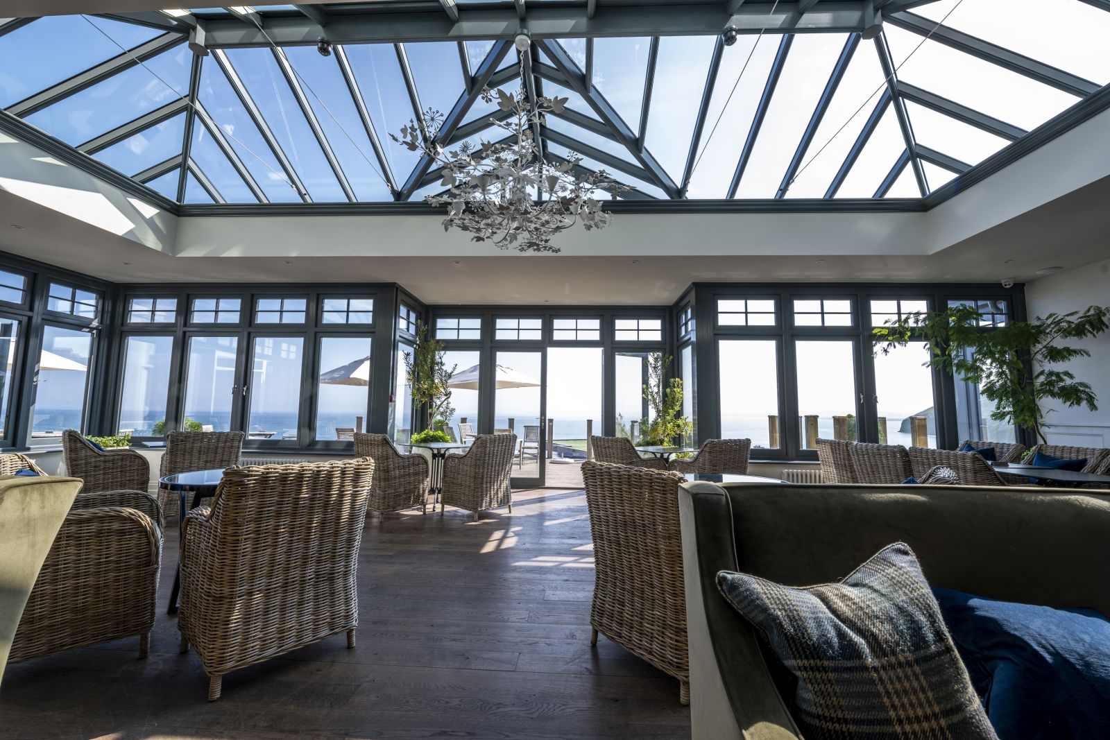 Carbis Bay hotel orangery interior