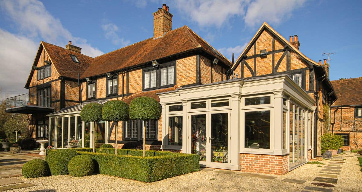 listed building orangery extension