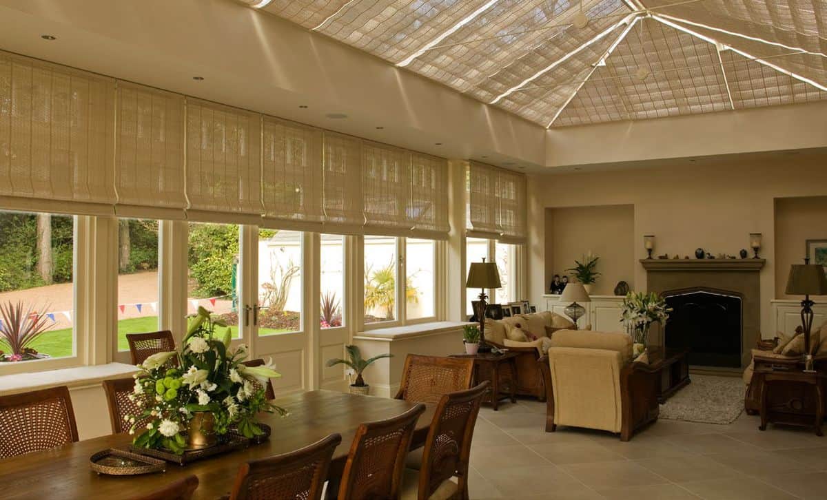 bespoke orangery blinds