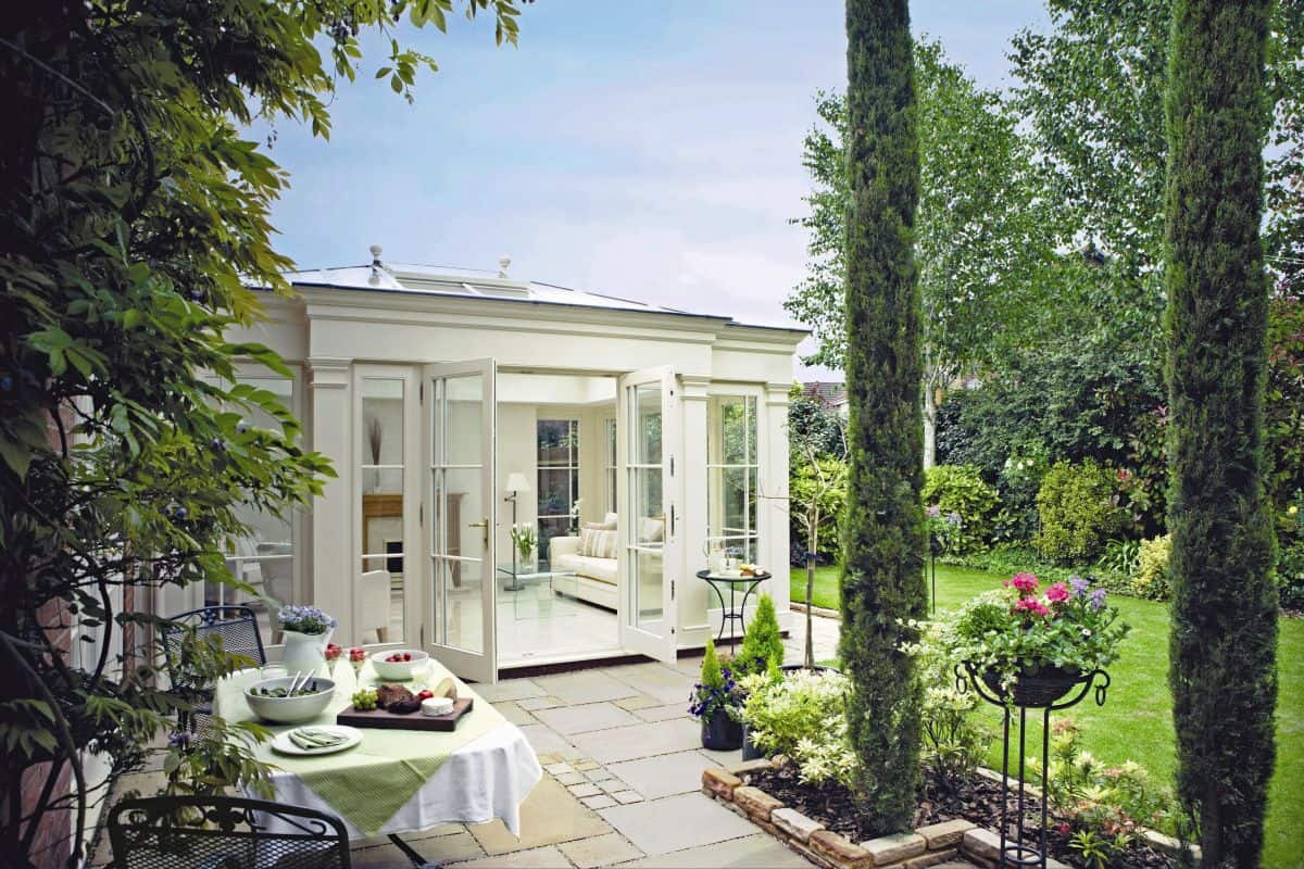 orangery painted in shaker cream