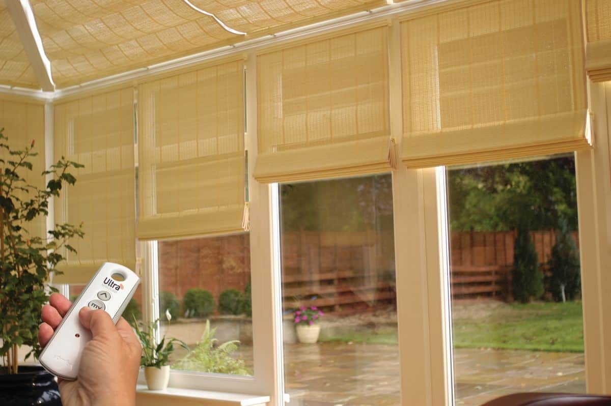 smart conservatory blinds