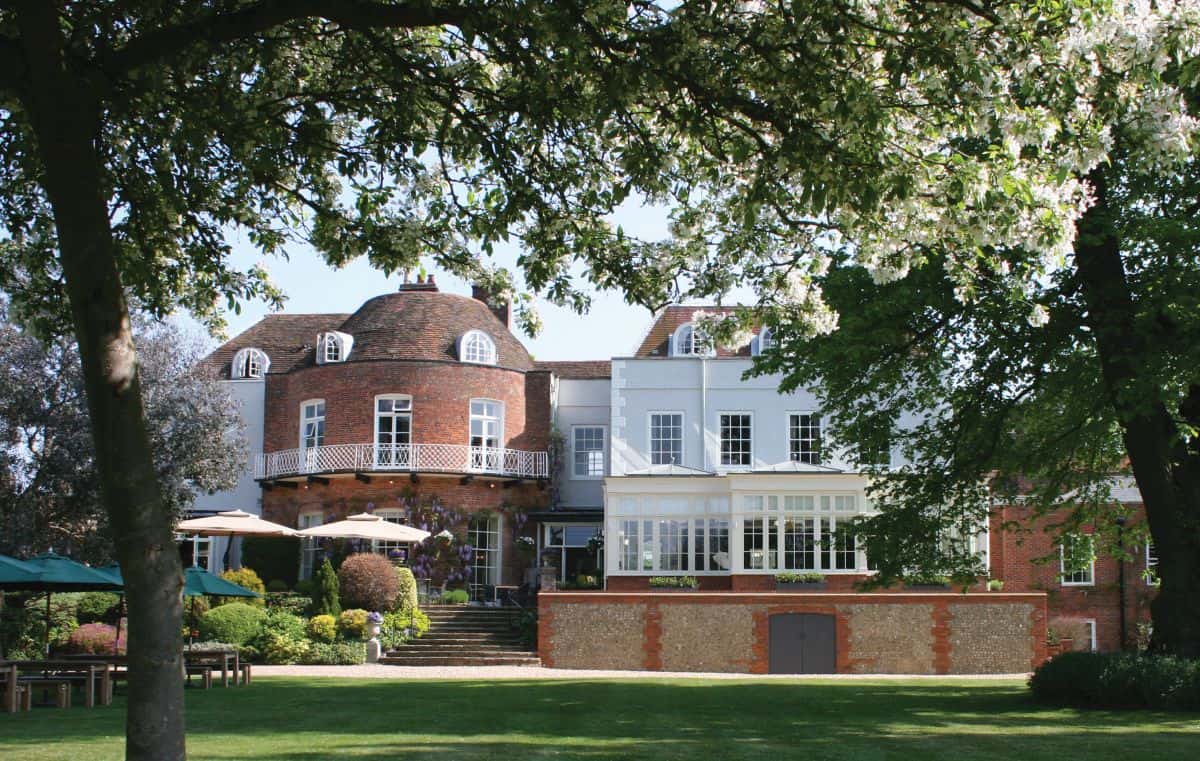 hotel orangery painted limestone