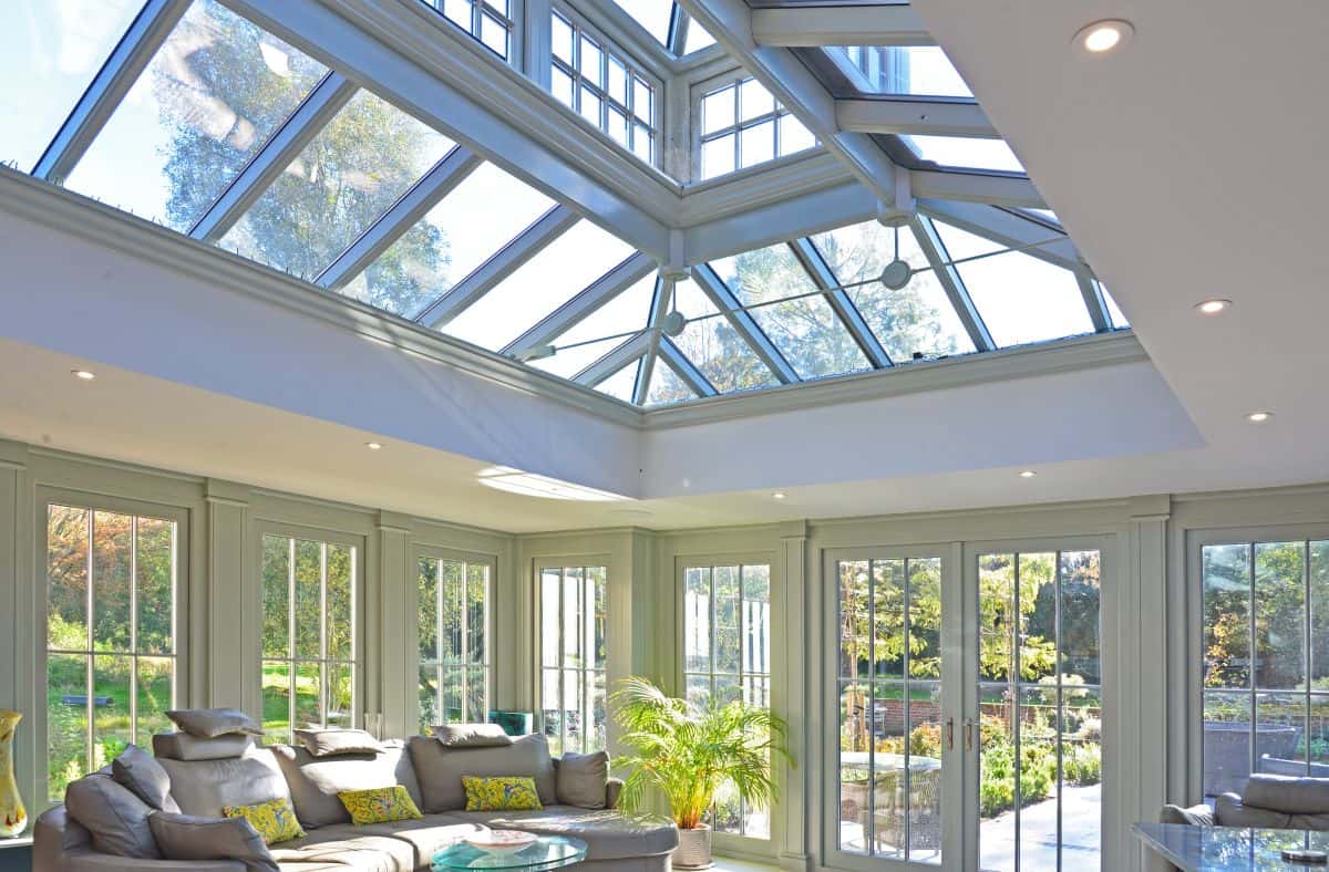 listed building orangery lantern roof