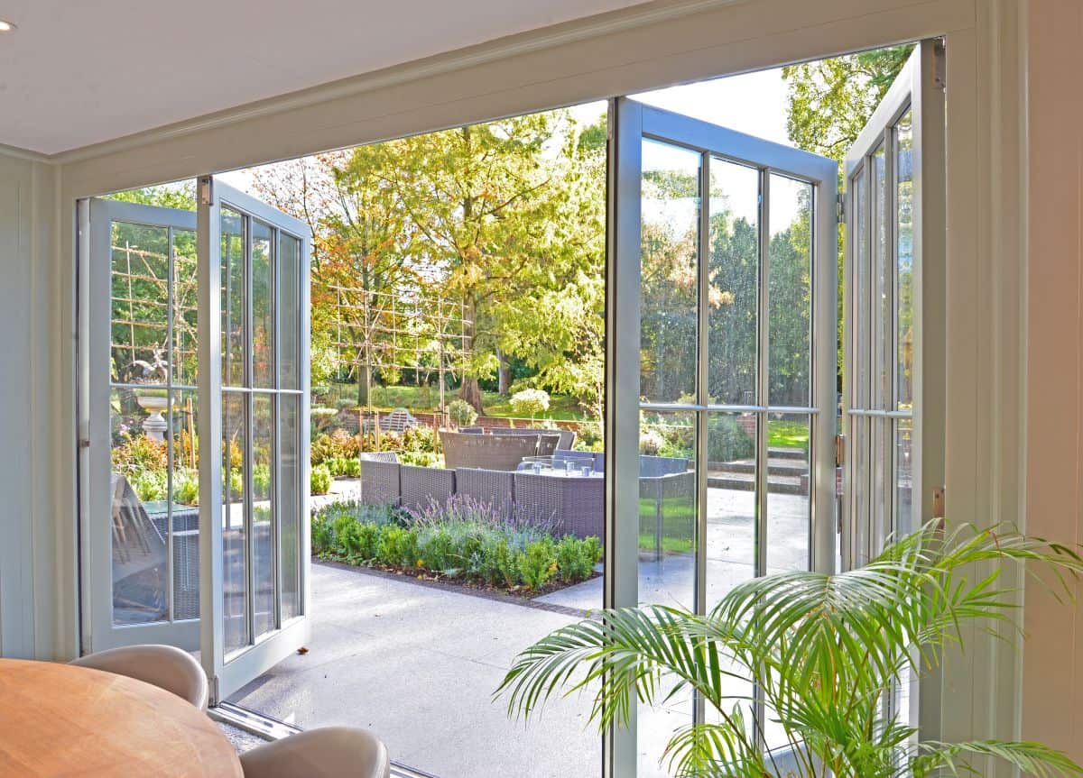 orangery with bi-fold doors