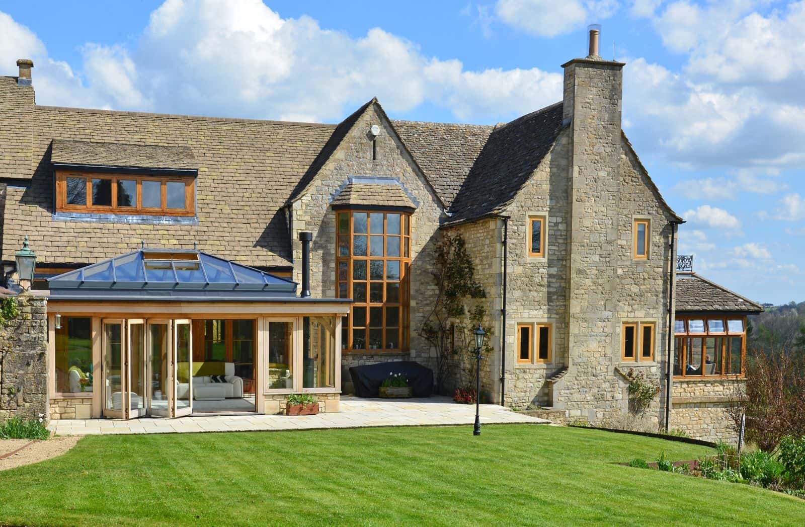 oak orangery in the cotswolds AONB