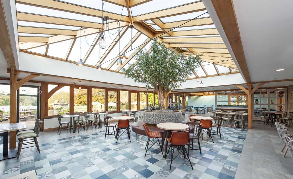 oak orangery restaurant interior