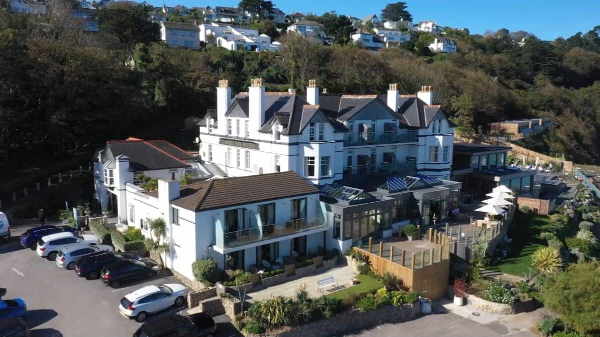 carbis bay hotel exterior