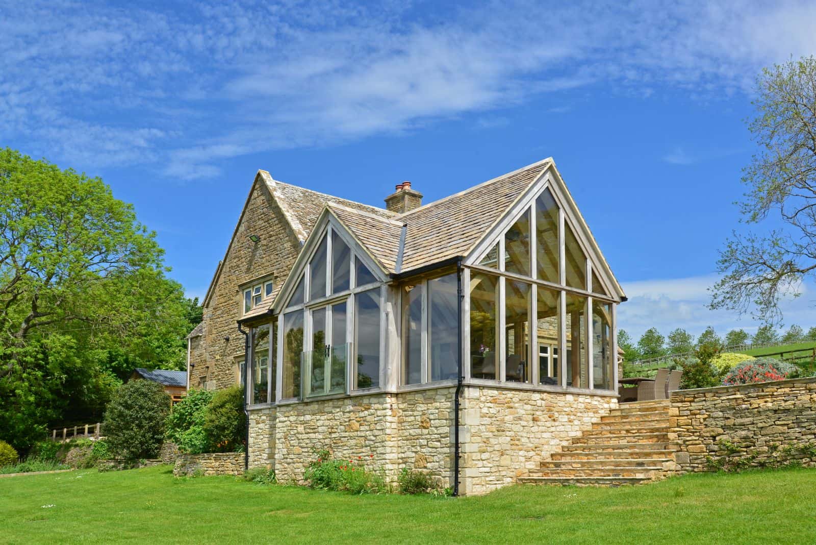 oak garden room cotswolds