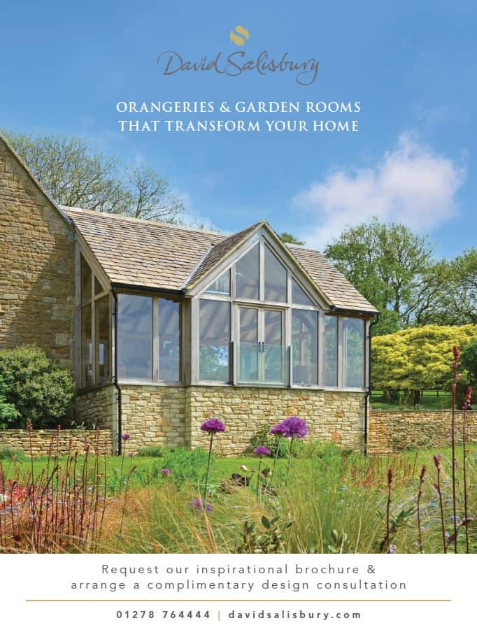 garden room advertising in print