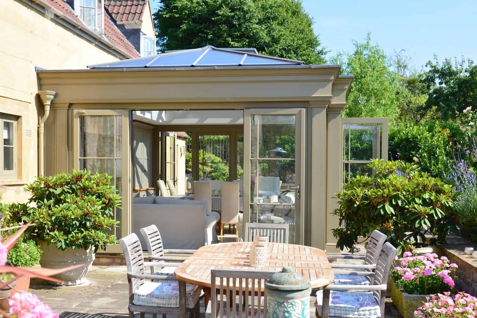 orangery indoor outdoor living room