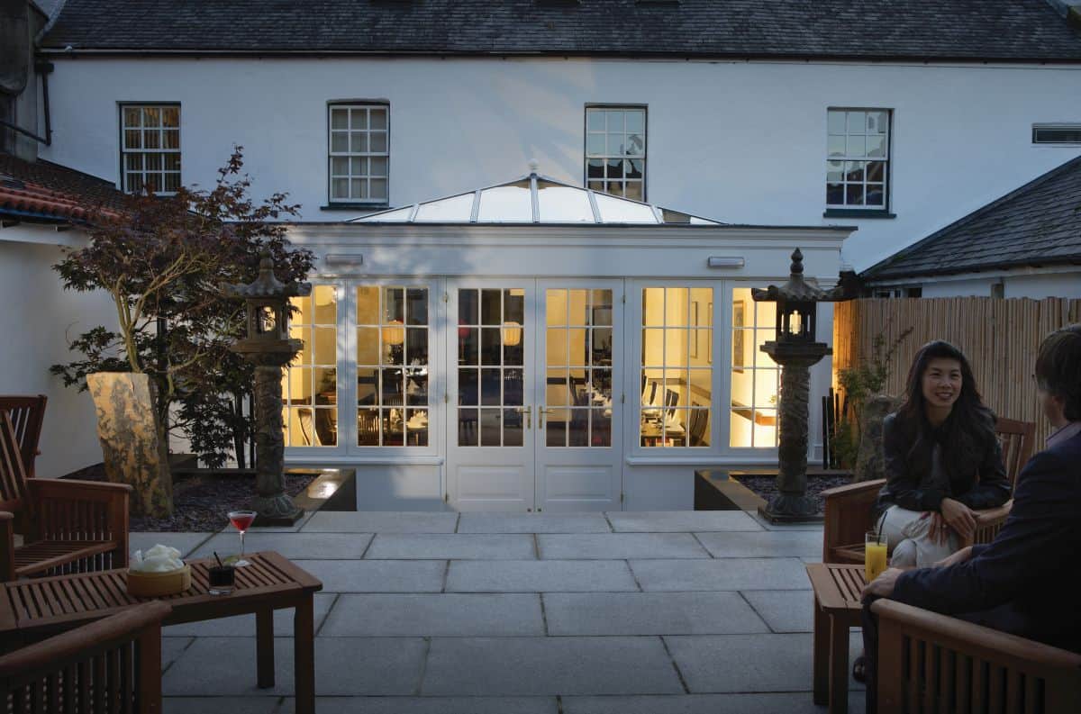 orangery restaurant extension evenings