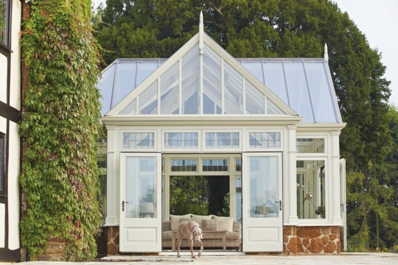 twin gable conservatory