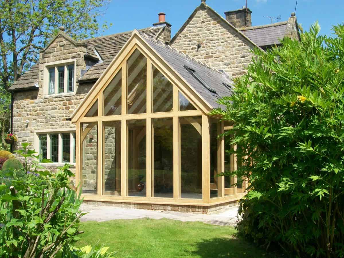 oak gable garden room