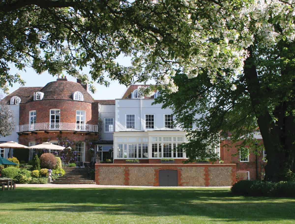 hotel with wedding orangery