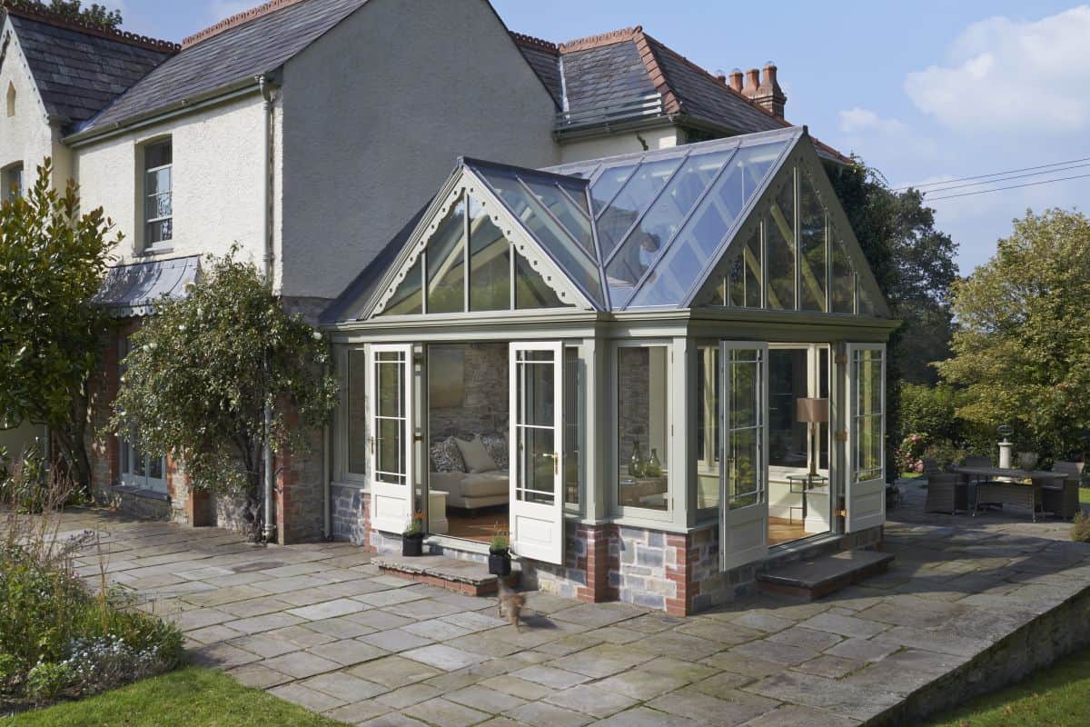 double gable conservatory