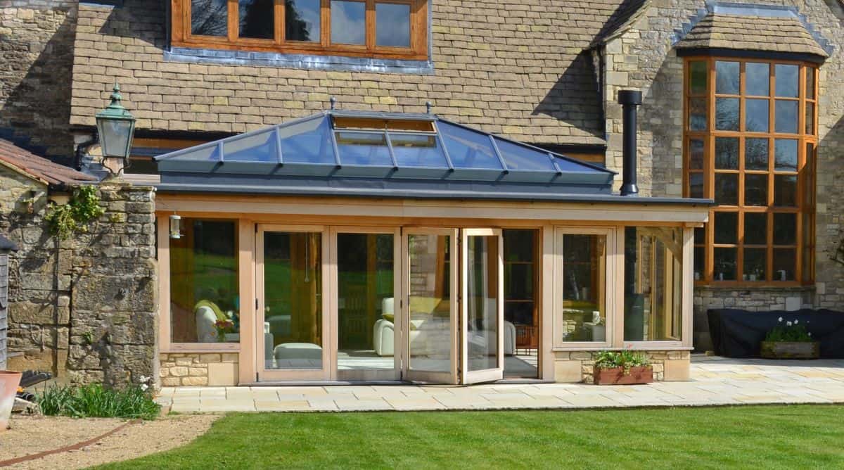 classic oak orangery design