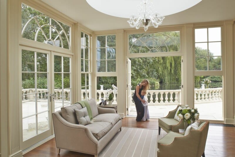 orangery family room joyful living