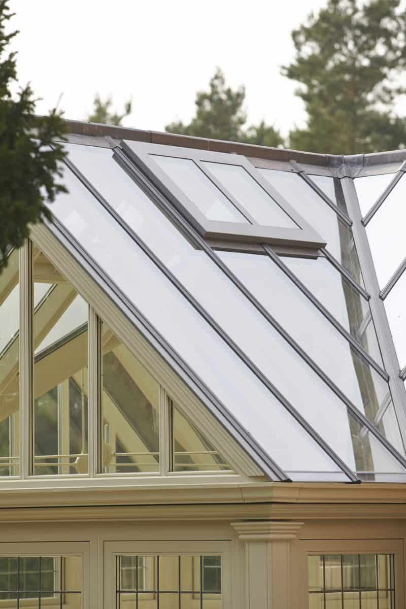 gable roof conservatory detail