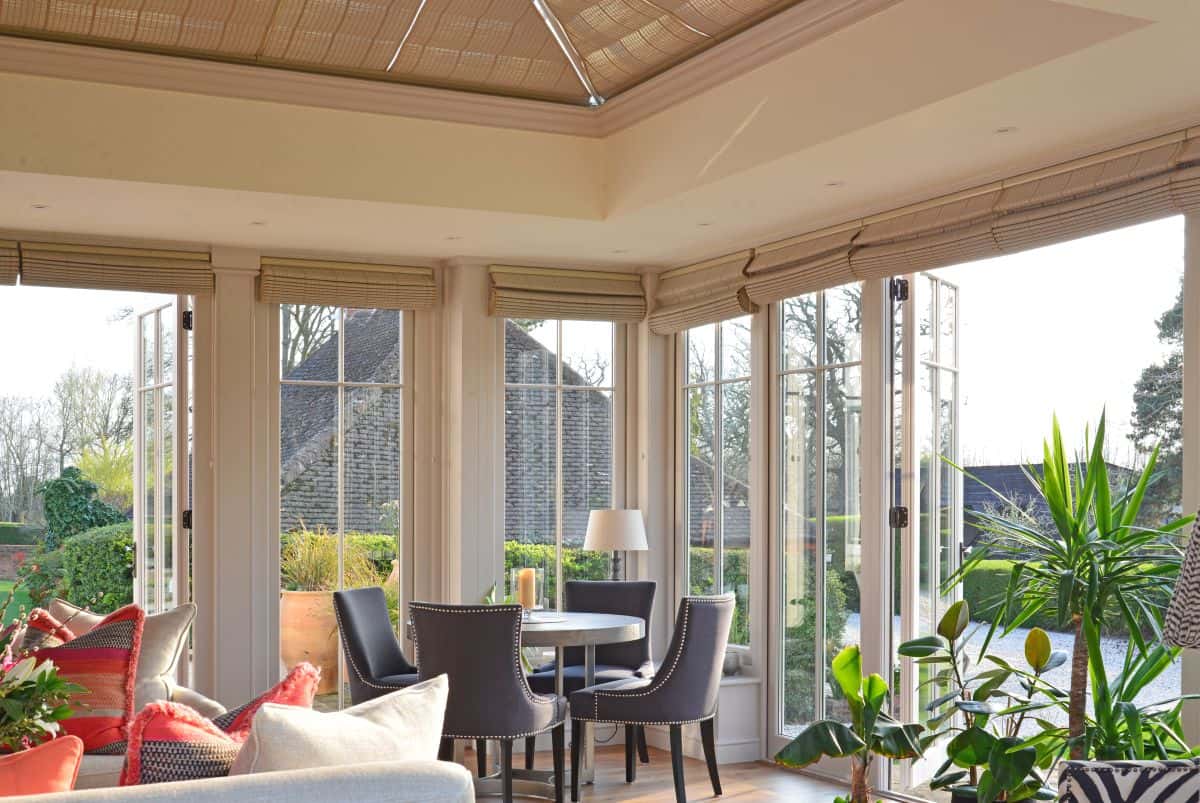 orangery interior french doors