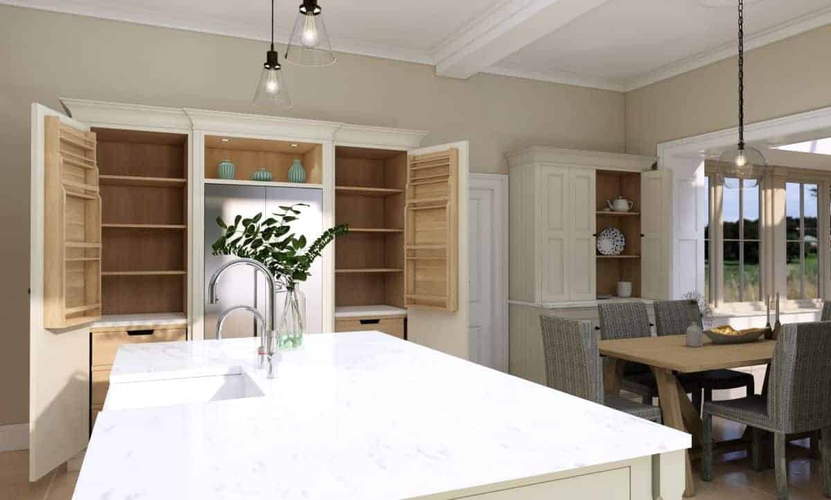 bespoke kitchen storage joinery