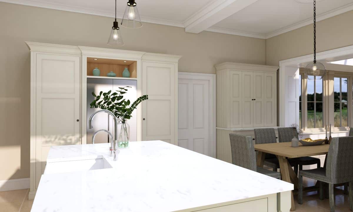 bespoke kitchen storage cabinets