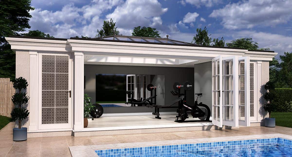 garden room home gym