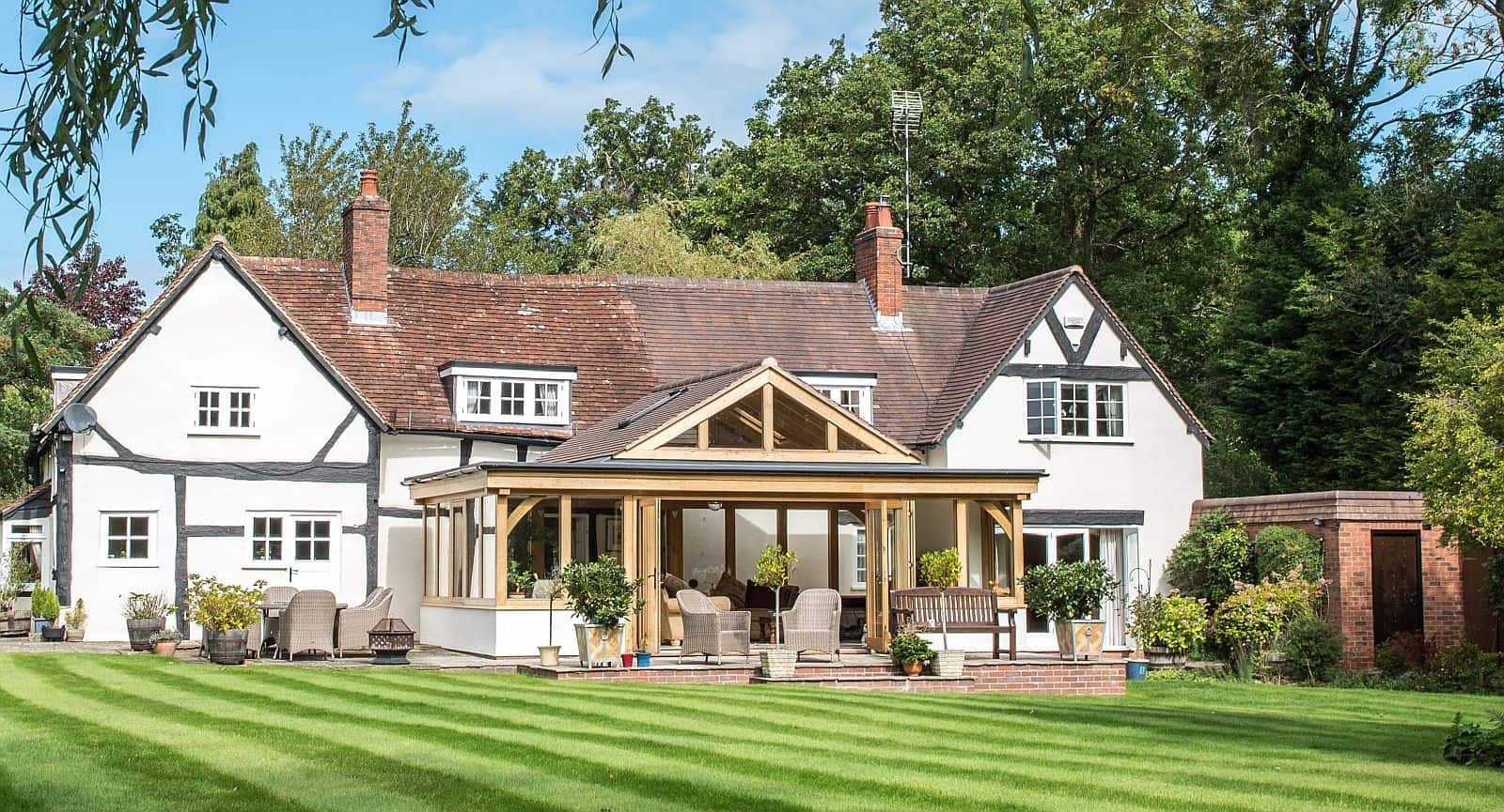 bespoke oak orangery