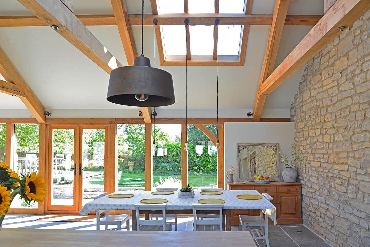 oak framed garden room