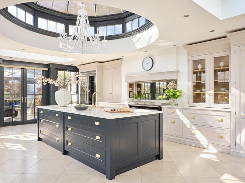 luxury bespoke kitchen showroom