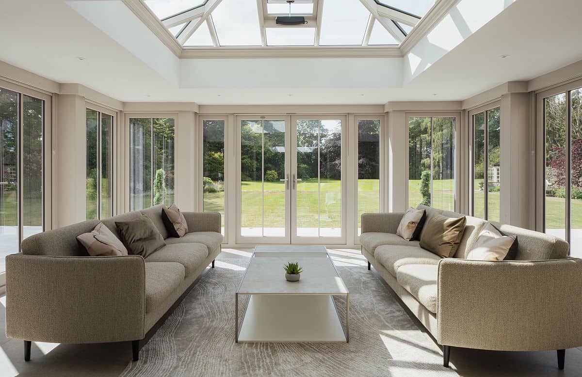 luxury orangery interiors