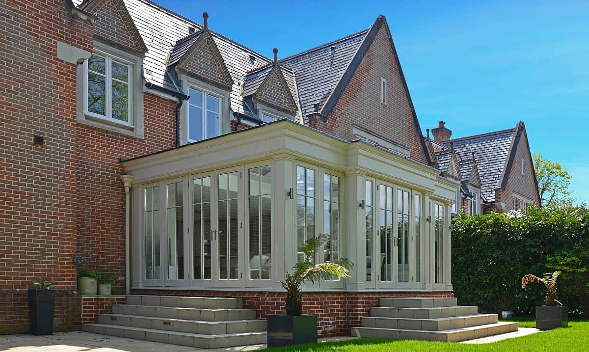 luxury orangery garden