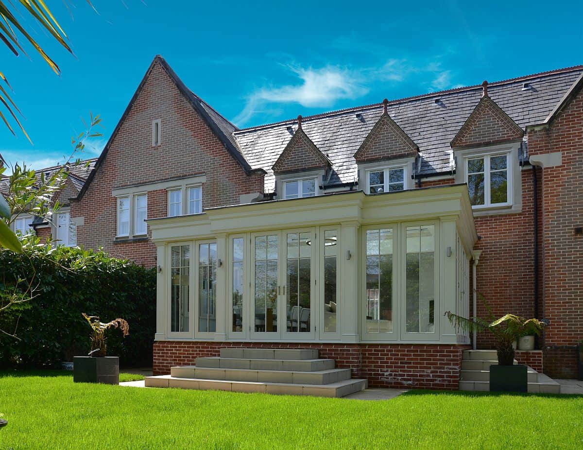 luxury orangery exterior