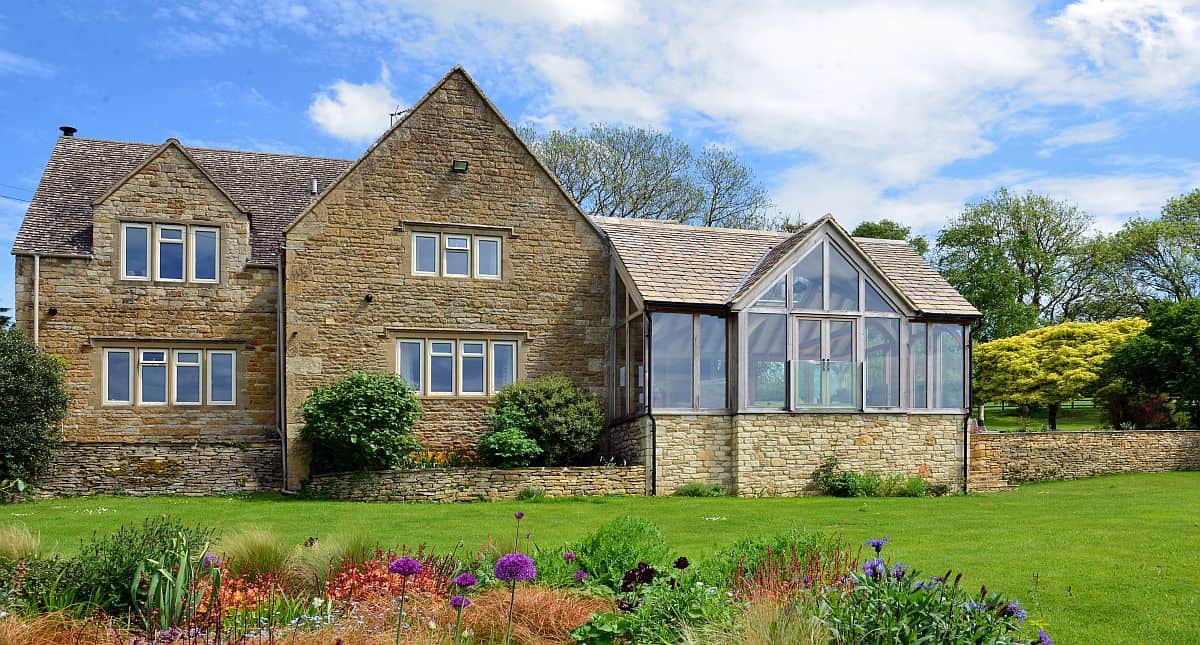 oak garden room extension