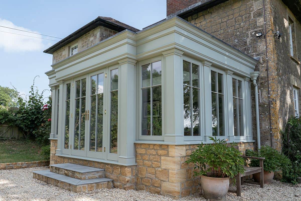 bespoke orangery lodge design