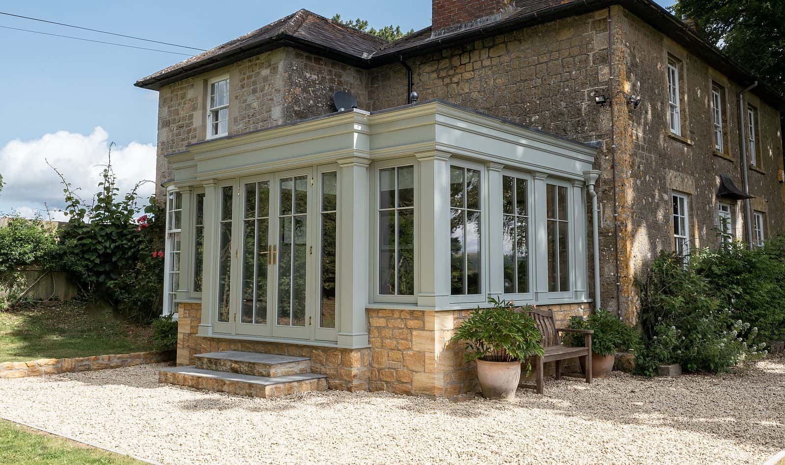 orangery lodge house extension