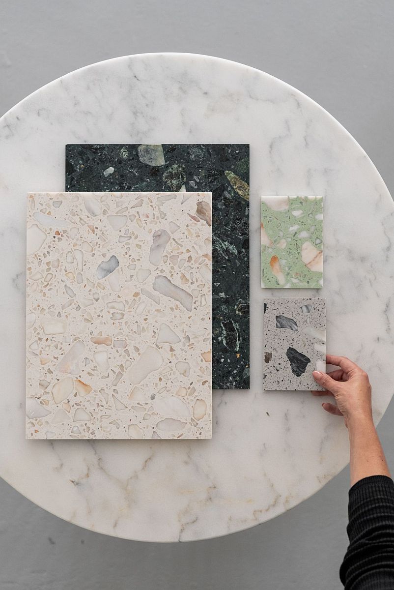 stone tiles mood board