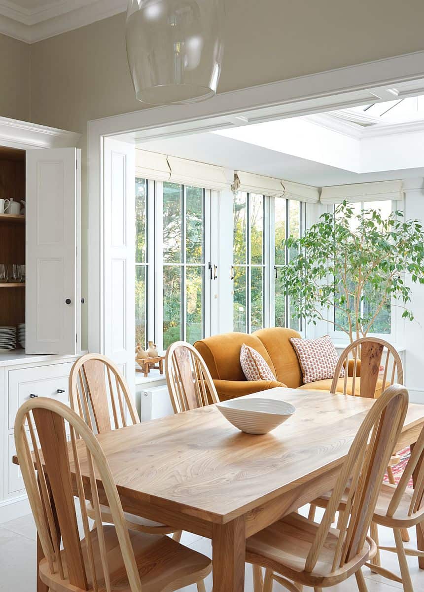 kitchen dining room orangery