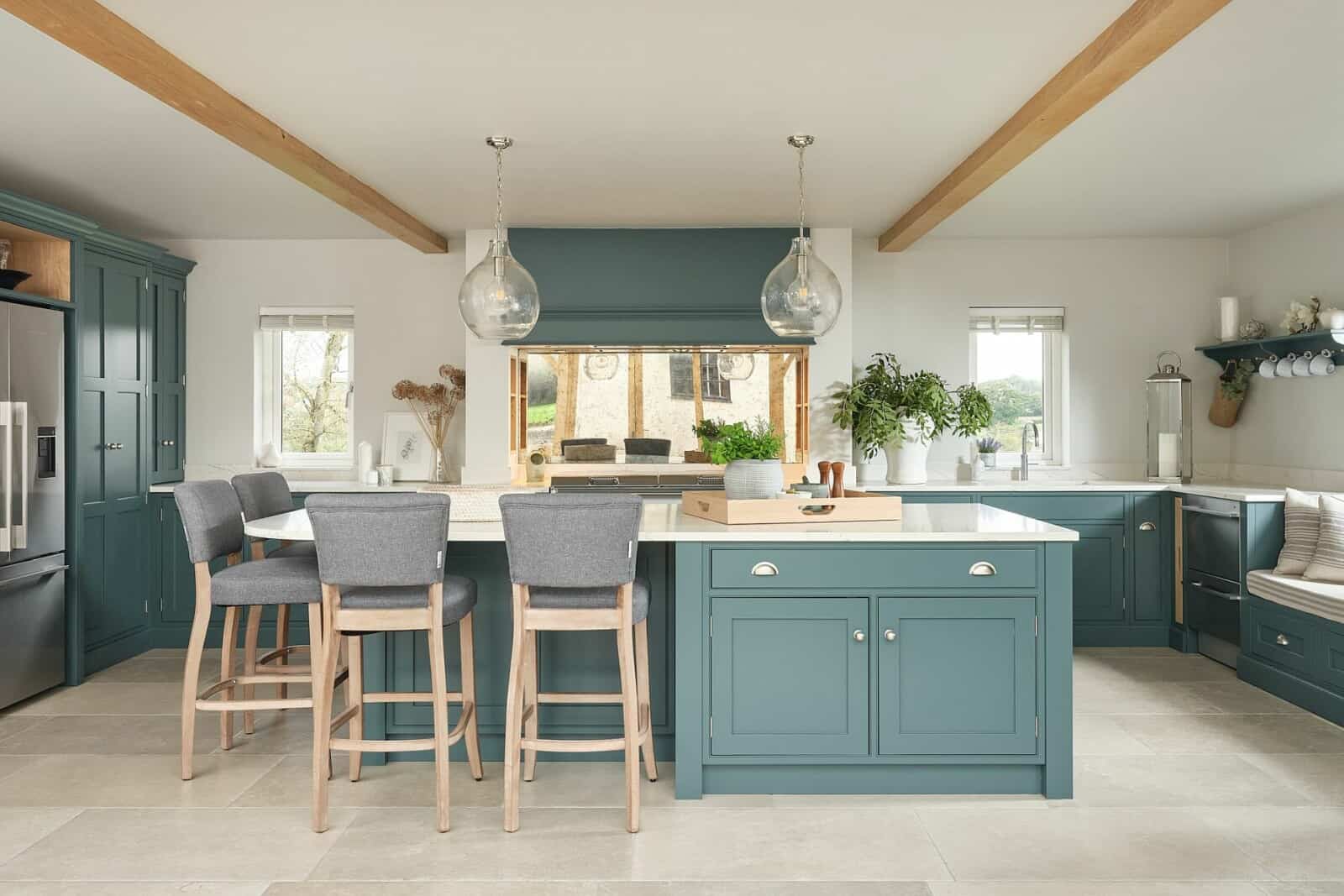 luxury kitchen somerset farmhouse