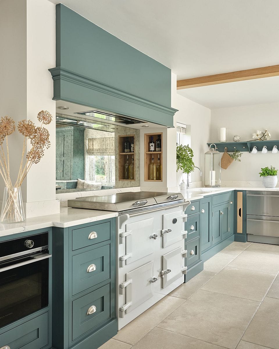 luxury kitchen range cooker