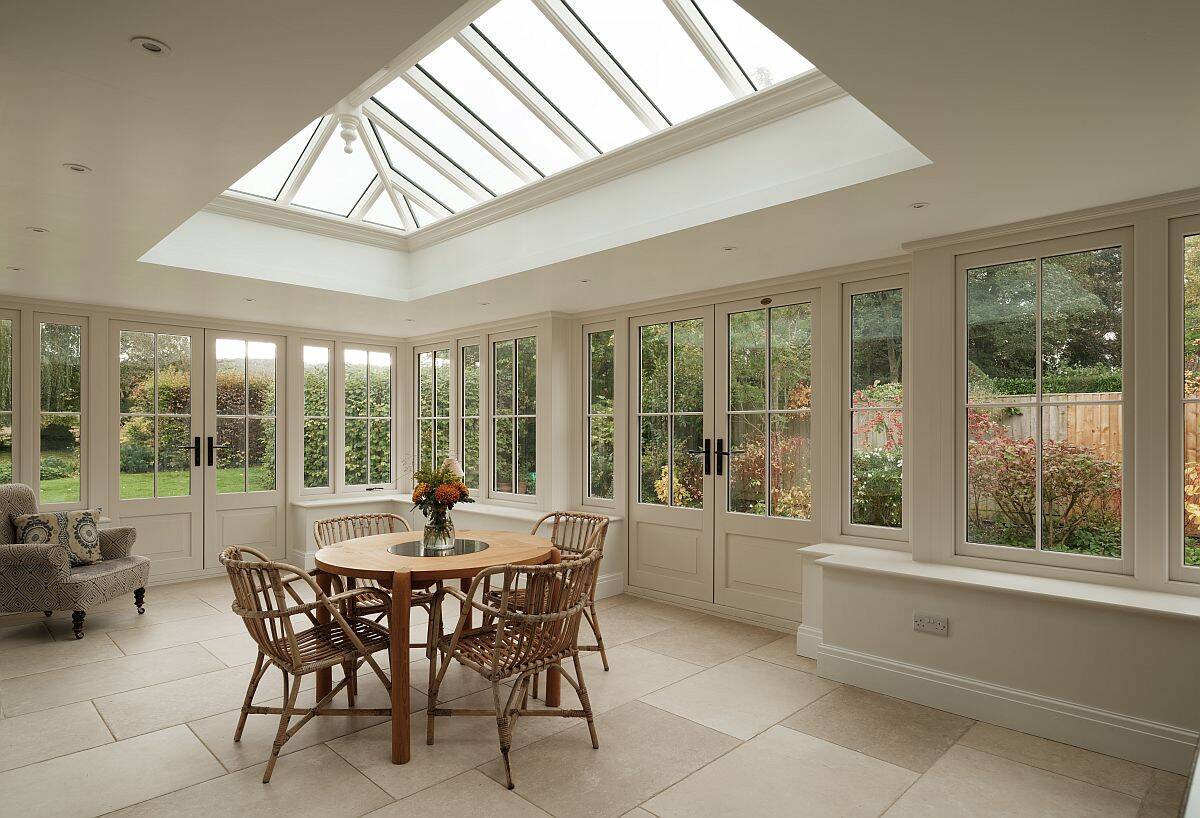 luxury orangery interior bristol