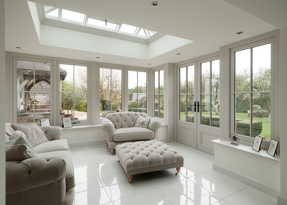 bespoke orangery interior gloucestershire