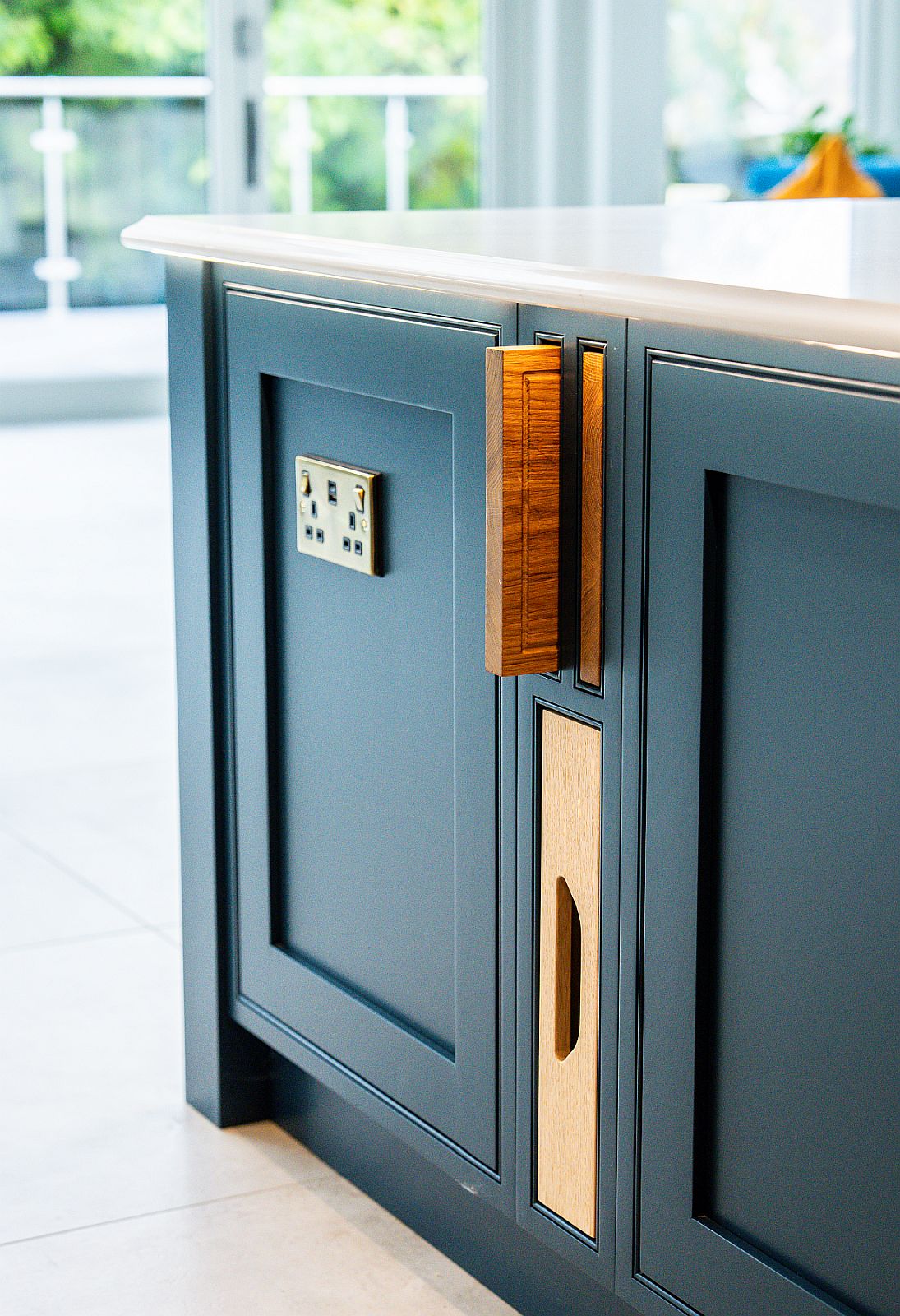 solid oak island pull out boards