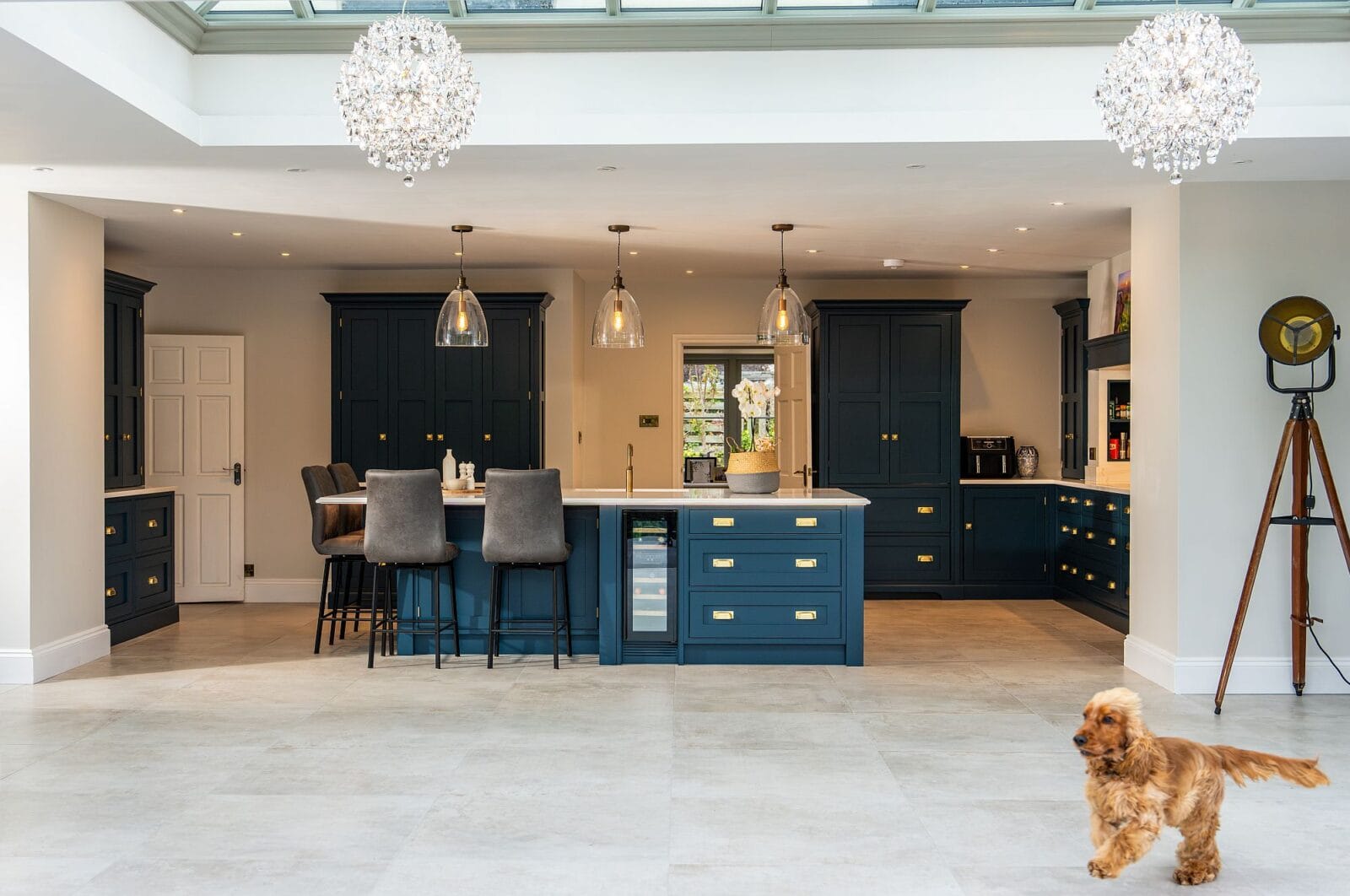 luxury kitchen orangery