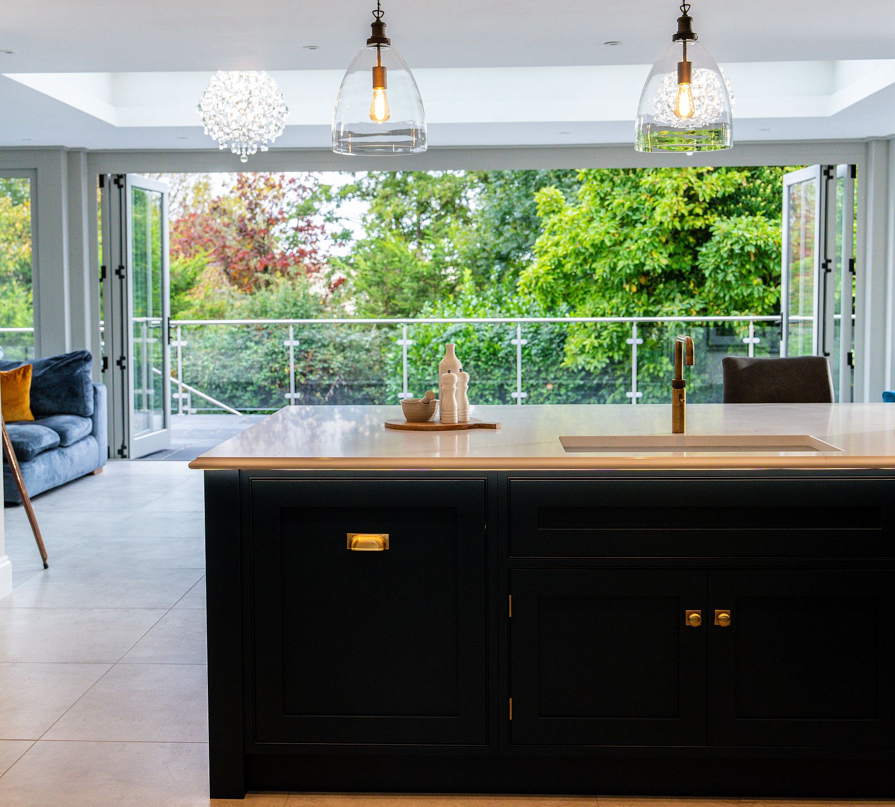 luxury kitchen orangery interior