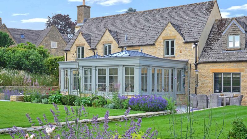 classic painted timber orangery