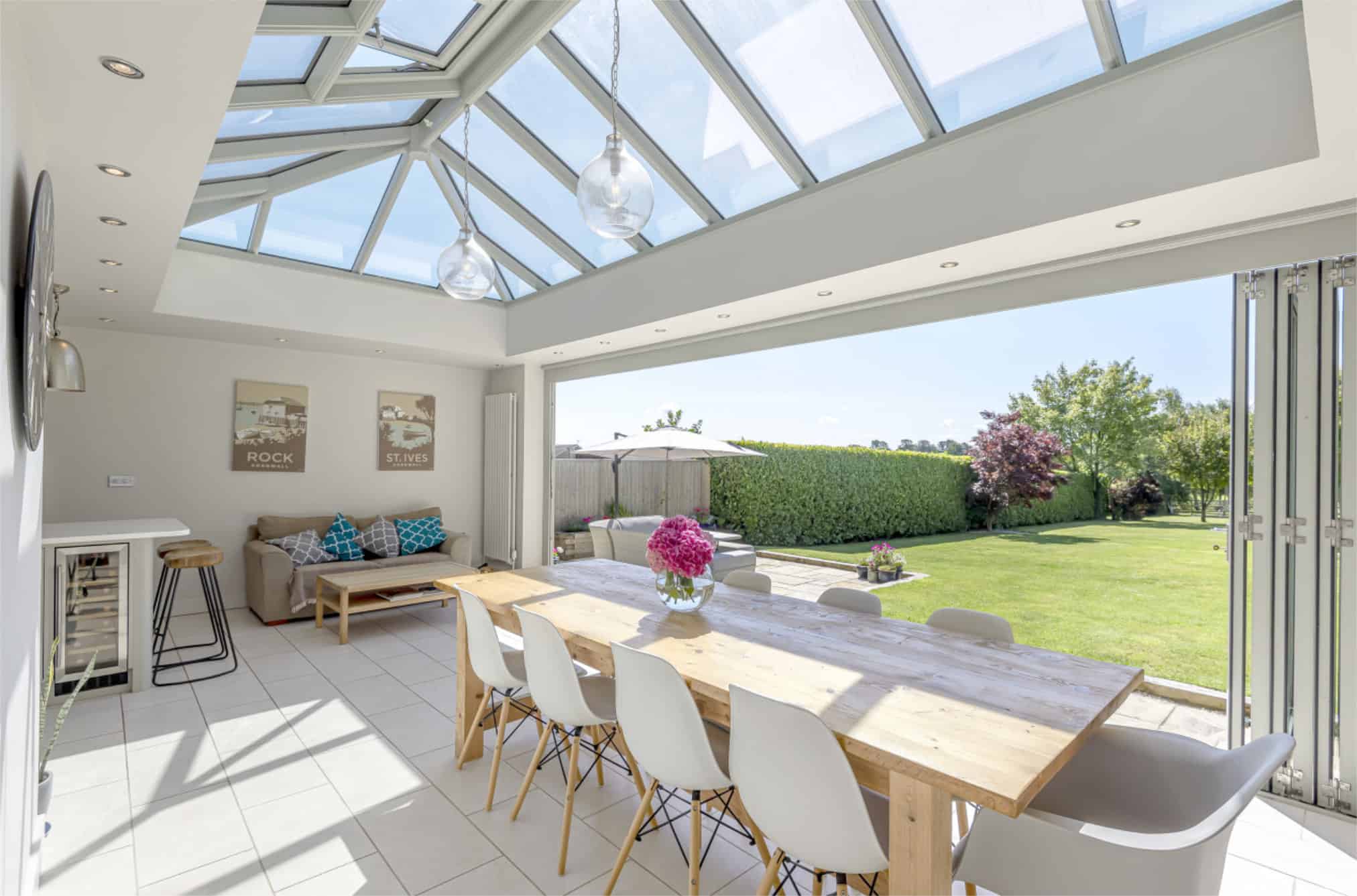 contemporary orangery extension