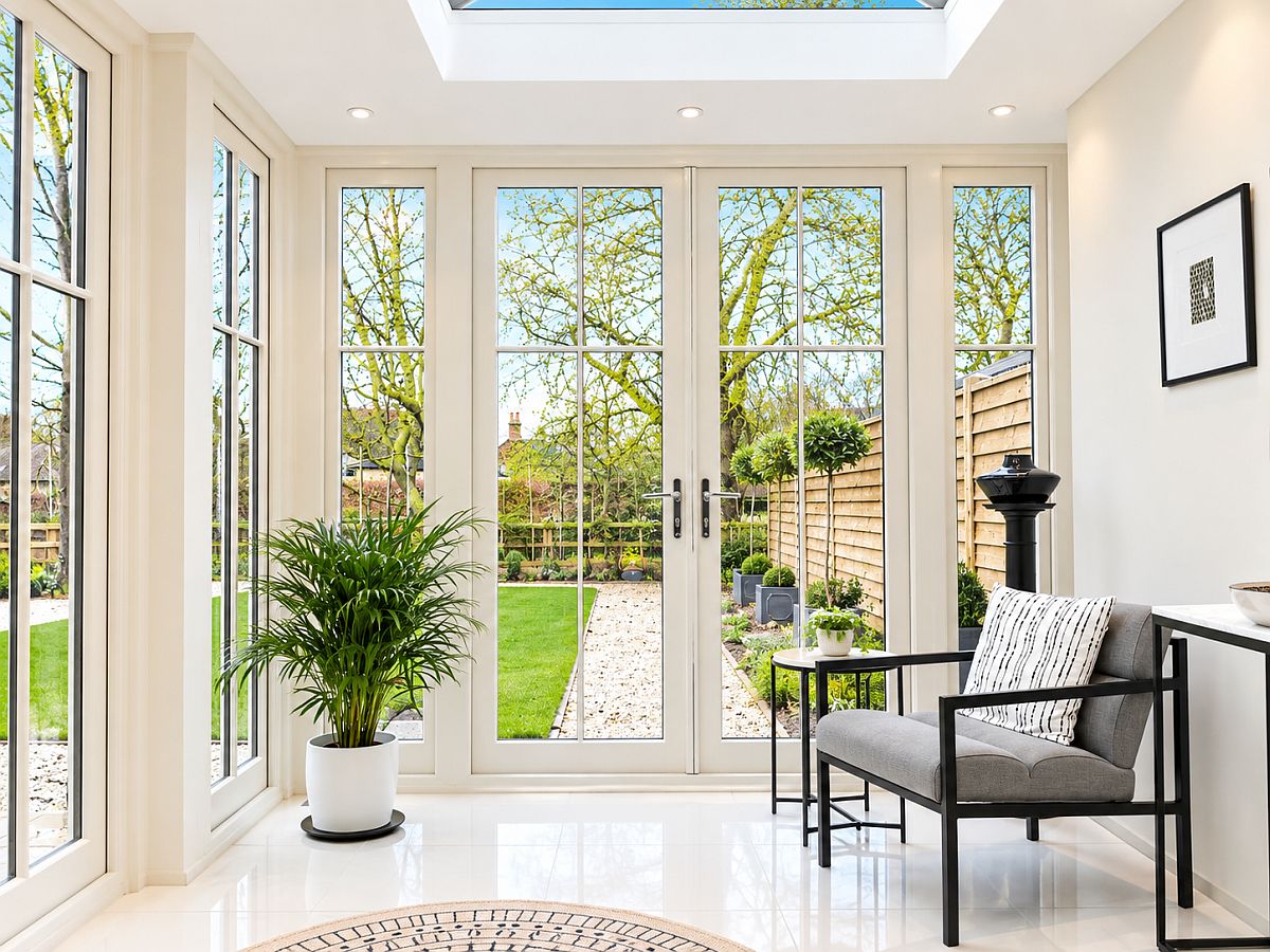 compact orangery interior