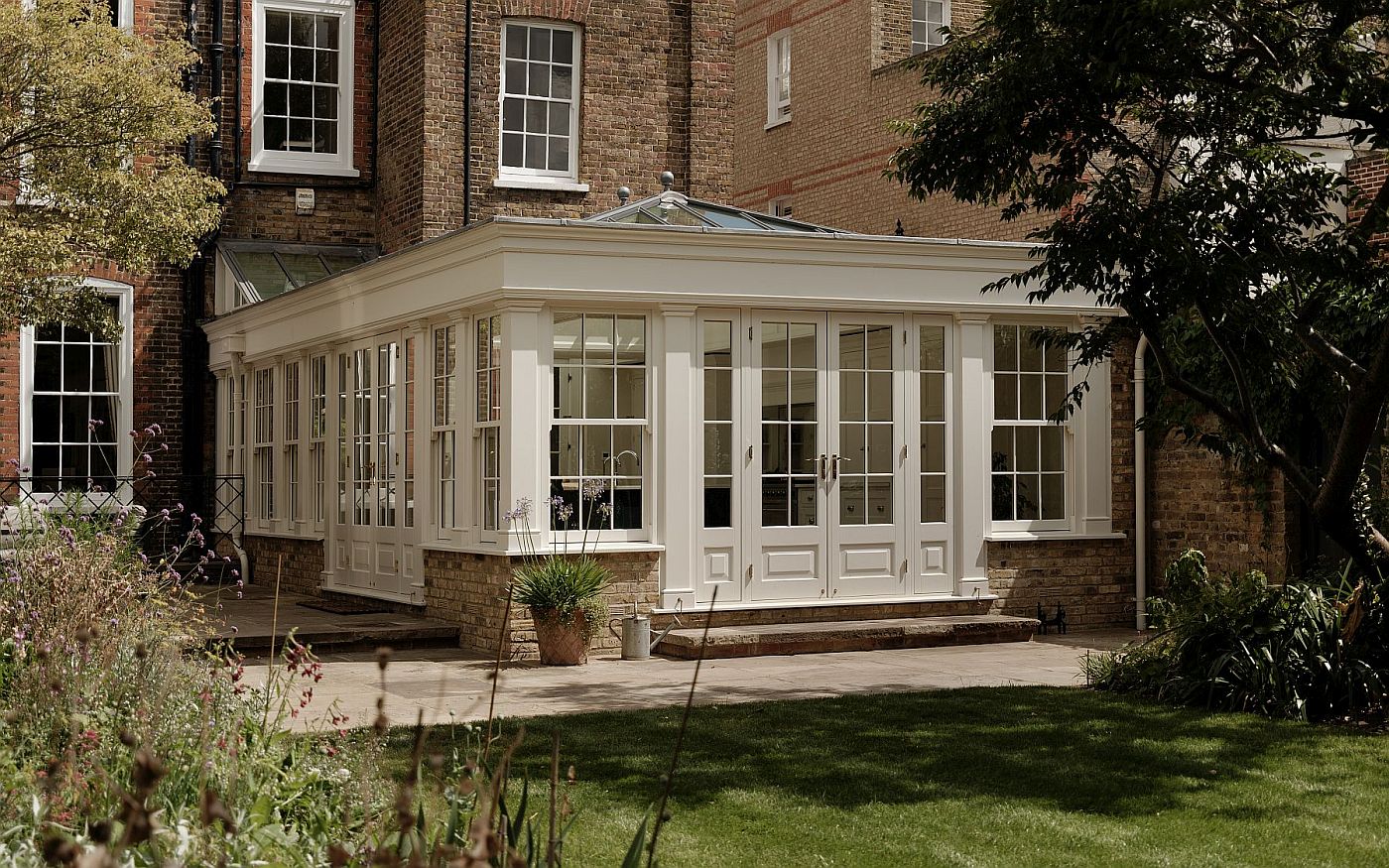 large bespoke orangery